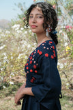 Okhai 'Bounce' Pure Linen Hand Embroidered Dress