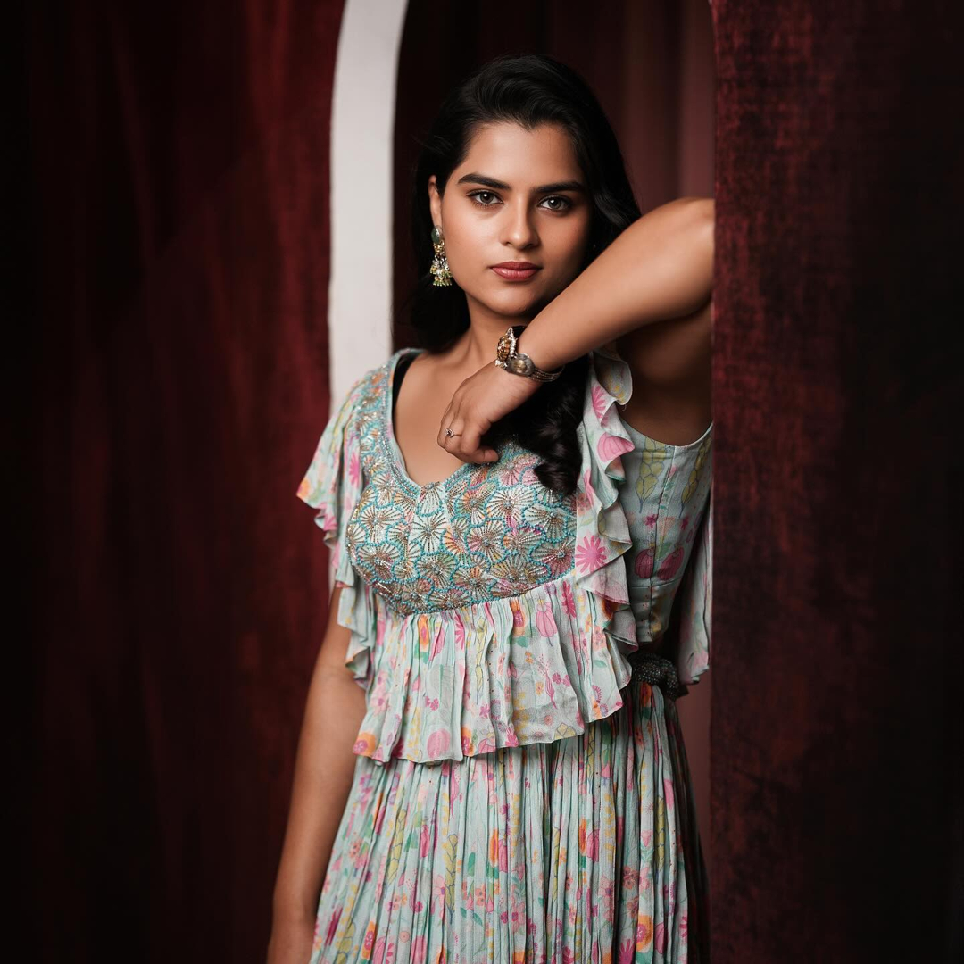  Floral printed Lehenga 
