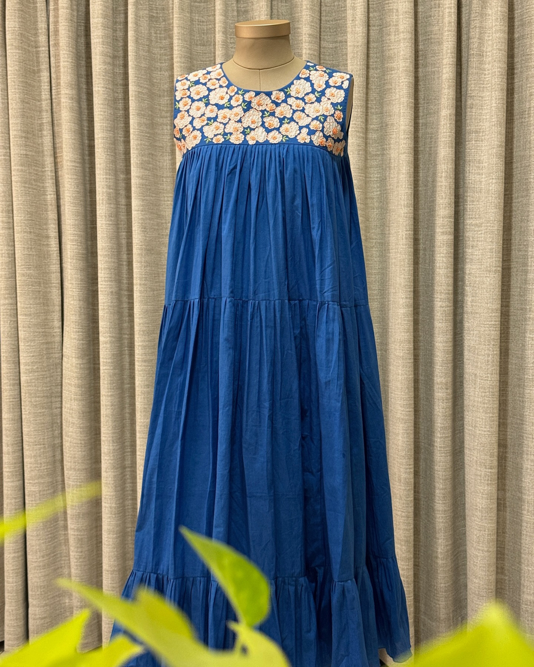 Customized Blue Frock