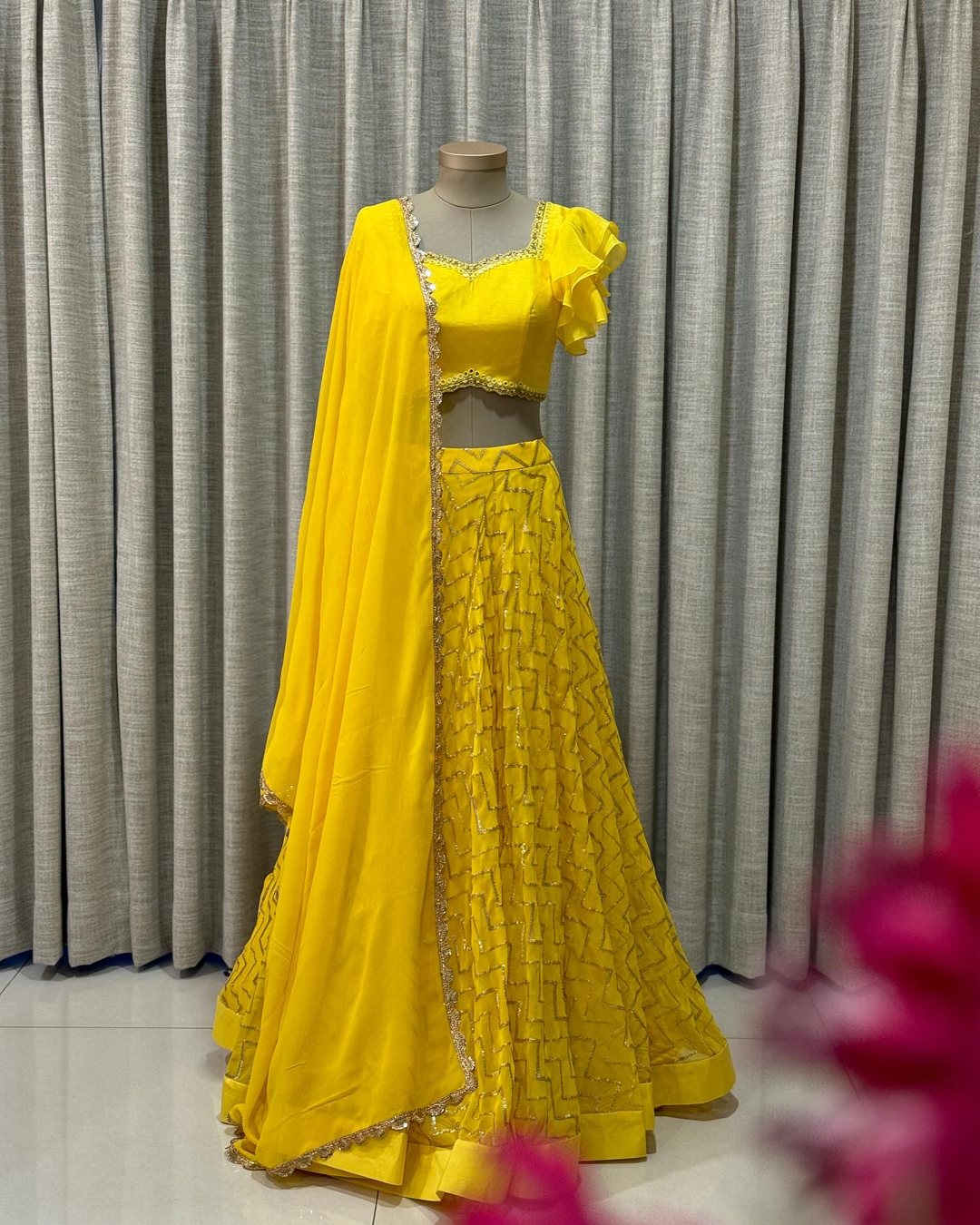 Haldi Collection Lehanga
