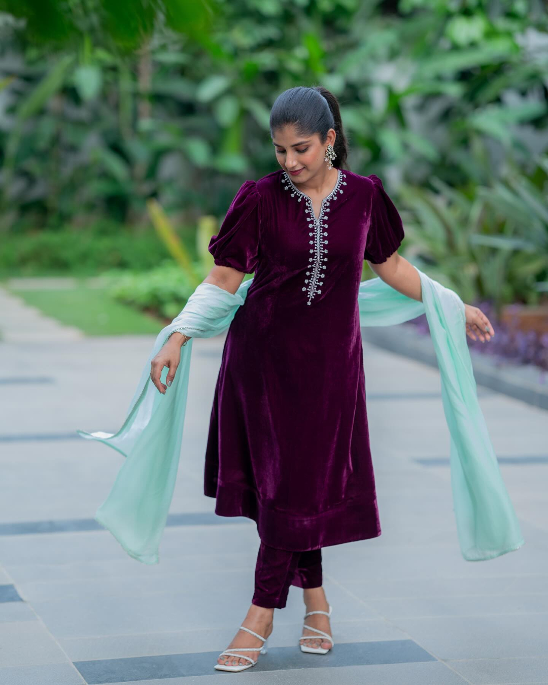 Embrace comfort with our plush velvet dresses