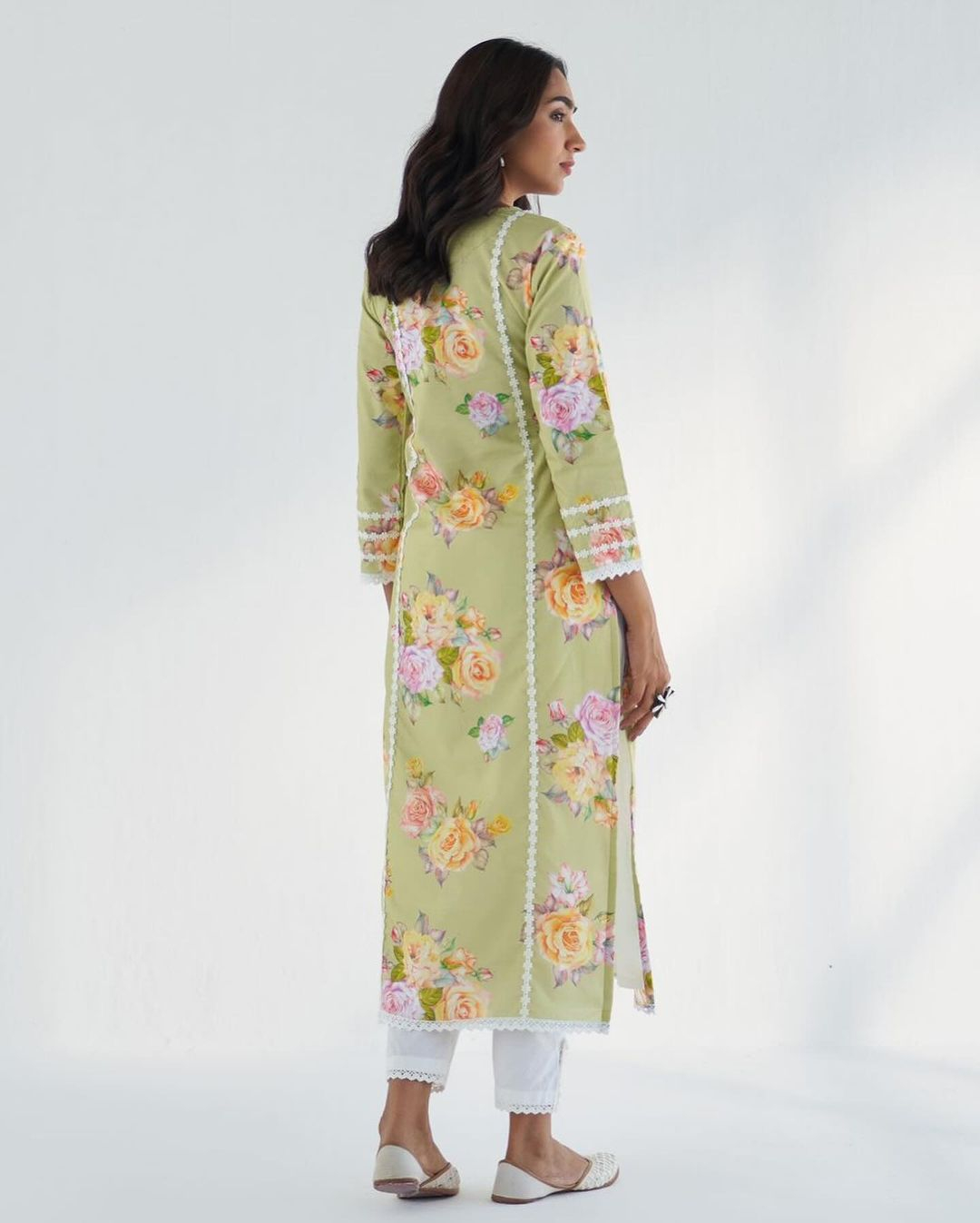 Sahar Pastel Green Kurta Set