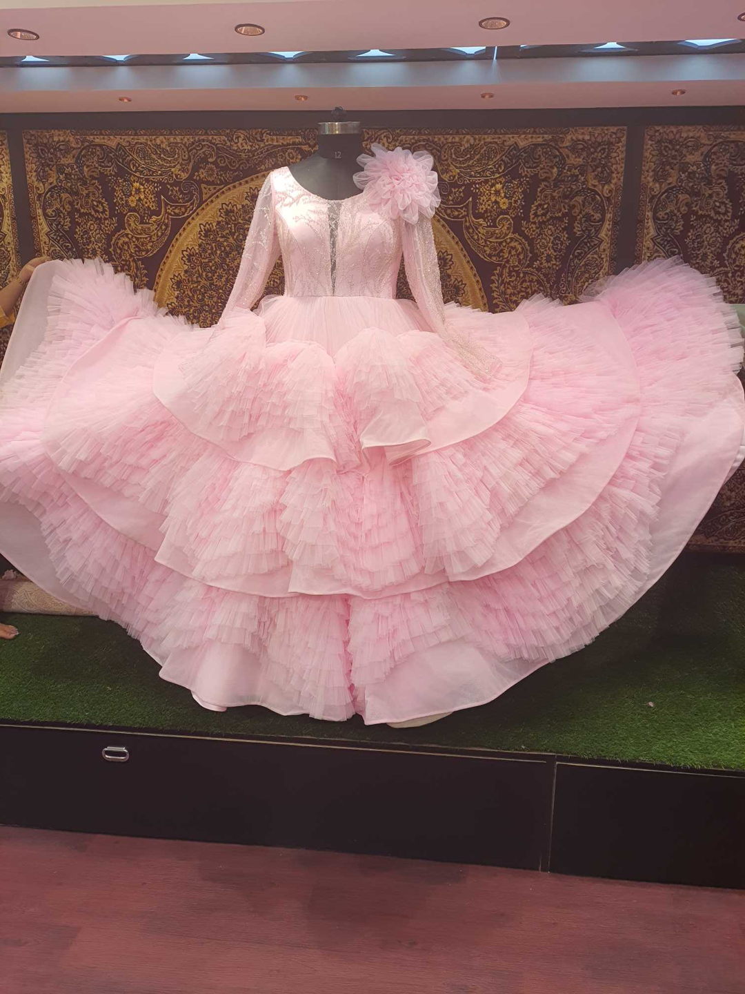 Ball Gown Baby Pink