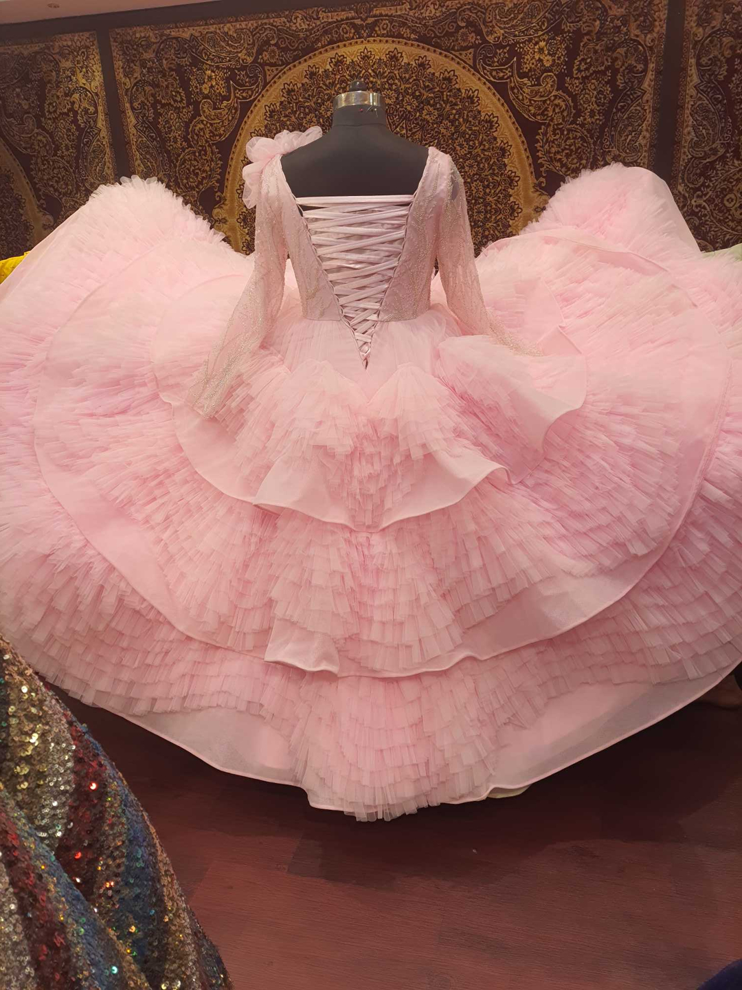 Ball Gown Baby Pink